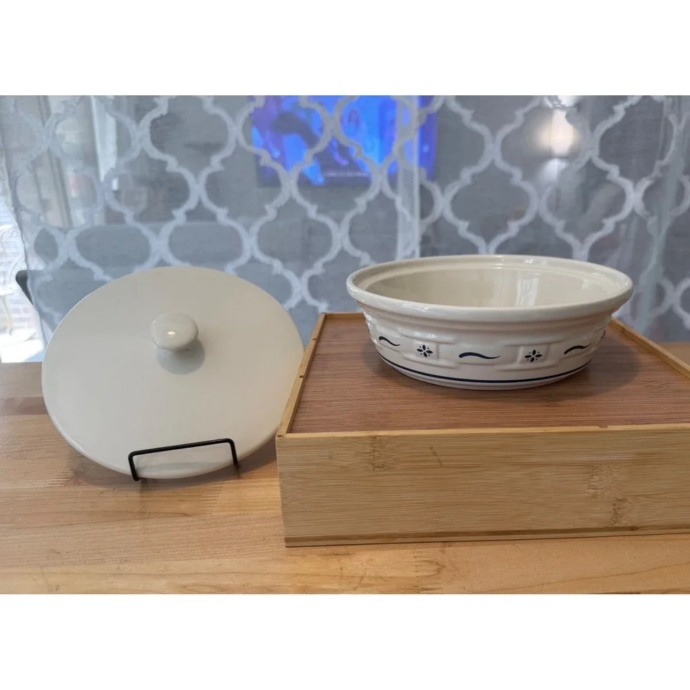 Longaberger pottery woven